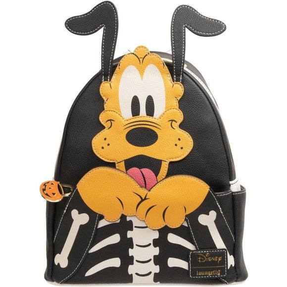 Disney Pluto Glow-in-the-Dark Entertainment Earth Exclusive Mini-Backpack - Picture 1 of 6